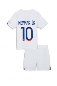 Paris Saint-Germain Neymar Jr #10 Babytruitje 3e tenue Kind 2022-23 Korte Mouw (+ Korte broeken)